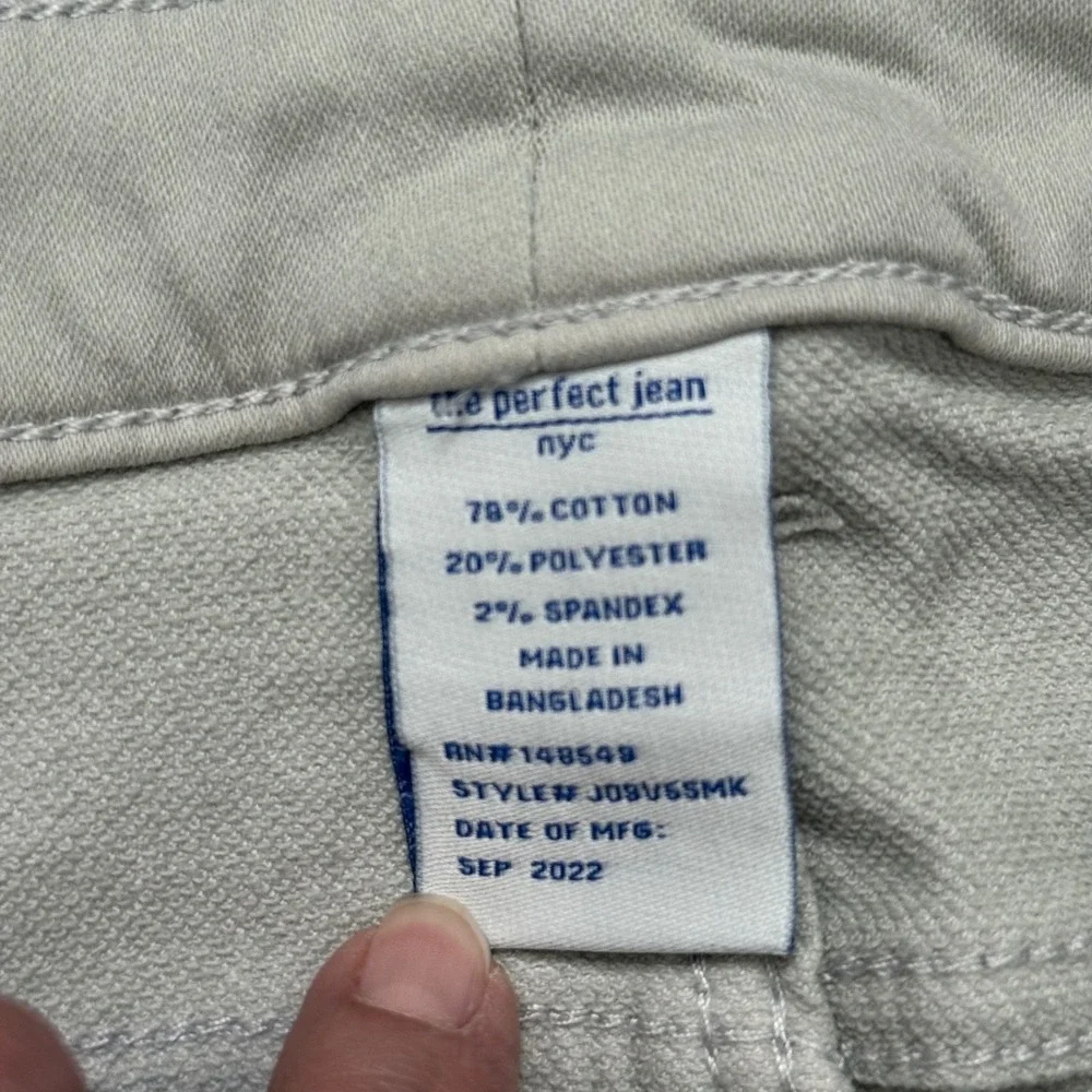 The Perfect Jean NYC Men's Slim Thick Denkhaki Pants 38x30 Stretch New With Tags